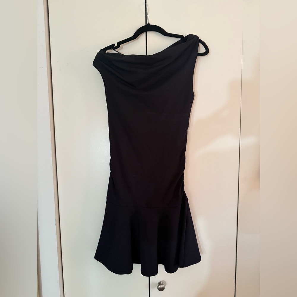 Zara black off the shoulder dress - Picture 2 of 4